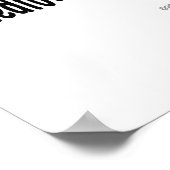 16" X 20" POSTER、ディナー！オリーブ？中かレアか ポスター (角)