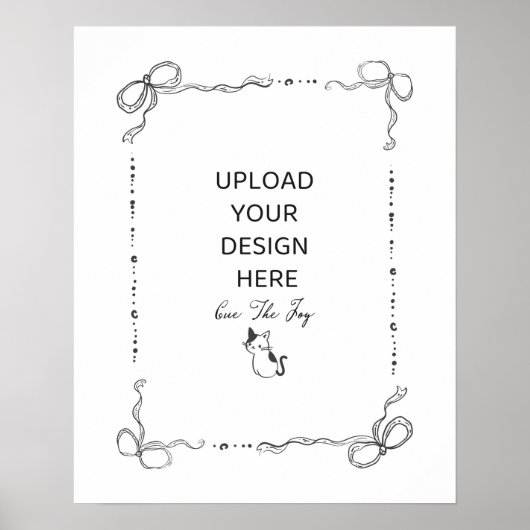 16 x 20" Poster ポスター (正面)