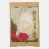 16" x 24"鶏の台所タオル キッチンタオル (縦)