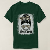 16 Years Old Awesome Since 2006 Leopard 16th Birth Tシャツ (デザイン正面)