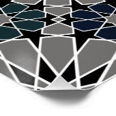 16sおよび8sロセッテモロッコスタイル1 ポスター (コーナー)