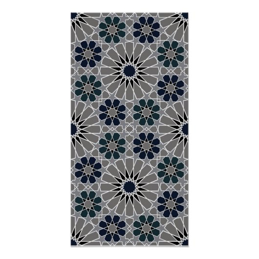 16sおよび8sロセッテモロッコスタイル3 ポスター (正面)