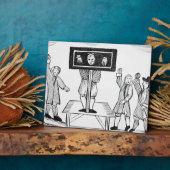 16tのコピー、村の略奪の罪の男 フォトプラーク (側面)