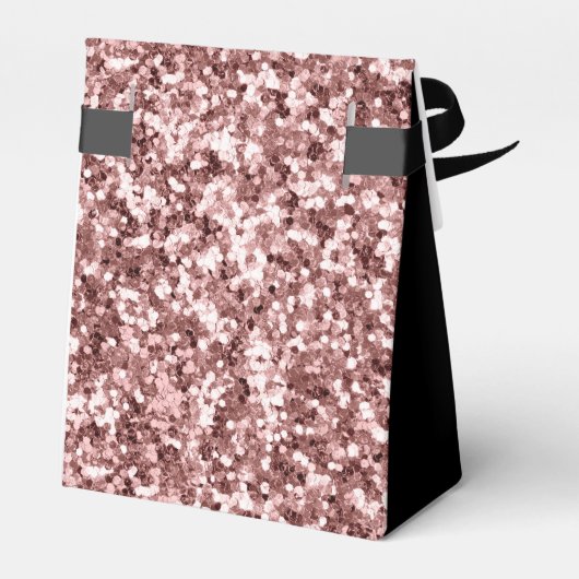 16th誕生日サンキューバラ金ゴールドグリッタースクリプト フェイバーボックス (裏面サイド)