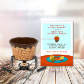 16th誕生日フォンデューディナーパーティの招待状 招待状