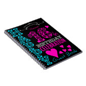 16th誕生祝いパーソナライズされたゲストブック ノートブック (右側)