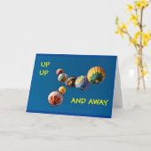 *16th*誕生日 – アップ遠くに! カード (黄色い花)