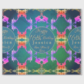 16th Birthday  ラッピングペーパー (フラット)