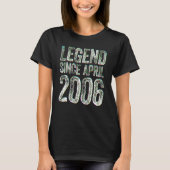 16th Birthday March Born  16 Years Legend Since 20 Tシャツ (正面)