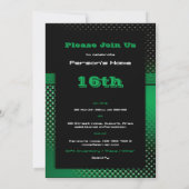 16th birthday party invitations - CUSTOMIZE 招待状 (裏面)
