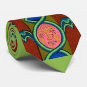 16th century found face print  ネクタイ (ロール)