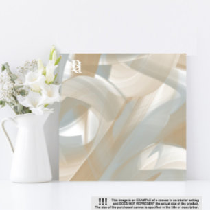 16x16インチSandy Tornado Trend抽象芸術アートベージュ キャンバスプリント