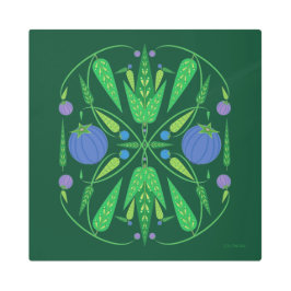 16x16ブルーベリーメタルプリントのガーディアン メタルプリント