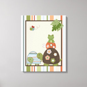 16x20キャンバスアート子供部屋プリントラグナビーチカメ キャンバスプリント