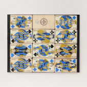 16x20ヴィンテージカードパズル（カラーブラインドの人向け） ジグソーパズル (横)