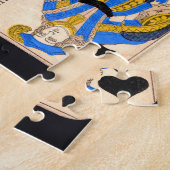 16x20ヴィンテージカードパズル（カラーブラインドの人向け） ジグソーパズル (側面)