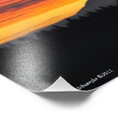 16X20山レイニエとその影 フォトプリント            (角)