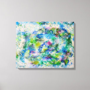 16x20抽象芸術アートメドウ キャンバスプリント