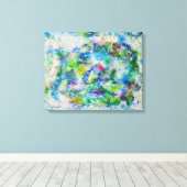 16x20抽象芸術アートメドウ キャンバスプリント (インサイチュ (ウッドフロア))