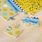 16x20抽象芸術スカイパズル(色盲) ジグソーパズル (側面)