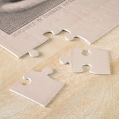 16x20猫ちゃんのバラ- Currier & Ives Cat ジグソーパズル (側面)