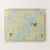 16x20迷路パズルfor Colorblind Kids ジグソーパズル (横)