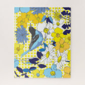 16x20 Bluebirdパズル（色盲） ジグソーパズル (縦)