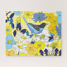 16x20 Bluebirdパズル(色盲) ジグソーパズル