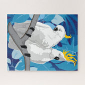 16x20 Cockatooパズルfor Colorblind People ジグソーパズル (横)