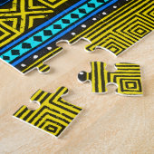 16x20 Colorblind Kids用ゼブラパズル(56個) ジグソーパズル (側面)