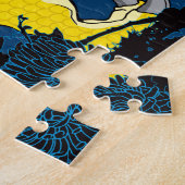 16x20 Dragonパズルfor Colorblind People ジグソーパズル (側面)