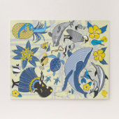 16x20 I Loveハワイパズルfor Colorblind People ジグソーパズル (横)