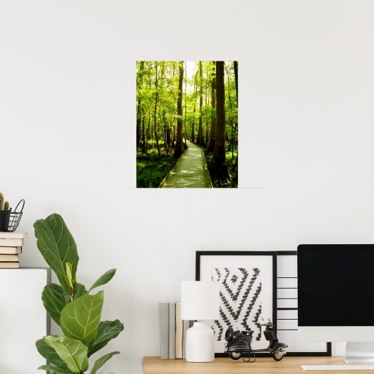 16x20 Poster - Forest Path ポスター (ホームオフィス)