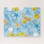 16x20 Shellsパズル（色盲人用） ジグソーパズル (横)