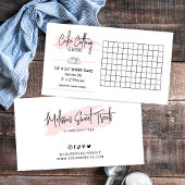 16x24インチ長方形ケーキ提供ガイド2x2部分 エンクロージャーカード