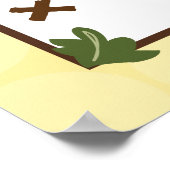 16x24子供部屋アートABCグラフジャングルベビー ポスター (角)