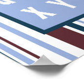 16x24子供部屋アートABCチャートLilリーグ子犬 ポスター (角)