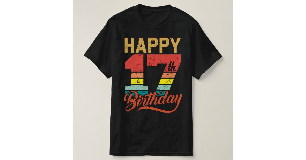 17誕生日目おめでとう17歳のかわいい贈り物 Tシャツ Zazzle Co Jp 17誕生日目おめでとう17歳のかわいい贈り物 Tシャツ Zazzle Co Jp
