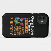 17ある時に私はドイツの羊飼いを拾った Case-Mate iPhoneケース (裏面(横))