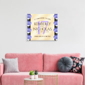 17エレガントth Shells結婚の記念日 キャンバスプリント (インサイチュ (リビング))