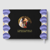 17エレガントth Shells結婚の記念日 ゲストブック (裏面)