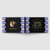 17エレガントth Shells結婚の記念日 ゲストブック (全面)