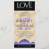 17エレガントth Shells結婚の記念日 メニュー (裏面)