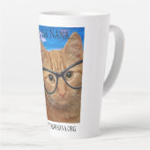 17オズ白ラテマングベター頼ナナ カフェラテマグ (右アングル)