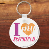 17オレンジ大好き キーホルダー (正面)