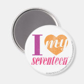 17オレンジ大好き マグネット (正面/裏面)