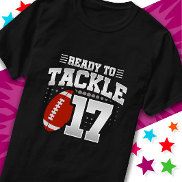 17サッカーパーティー17日誕生日 Tシャツ