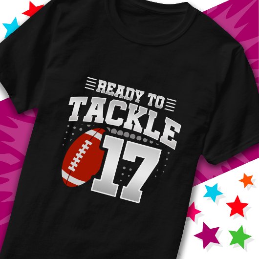 17サッカーパーティー17日誕生日 Tシャツ