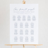 17テーブル私たちお気に入りのの人の座席表 ポスター