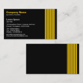 17ライン – オレンジと白（黒） 名刺 (正面/裏面)